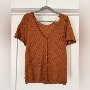 Sezane Jeanne Jumper in Hazelnut - XL